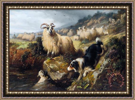 Walter Hunt The Rescue Framed Print