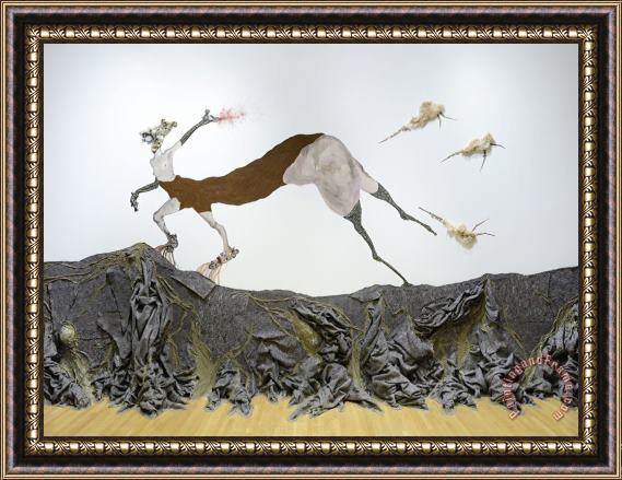 Wangechi Mutu Once Upon a Time She Said, I'm Not Afraid And Her Enemies Began to Fear Her The End, 2013 Framed Print