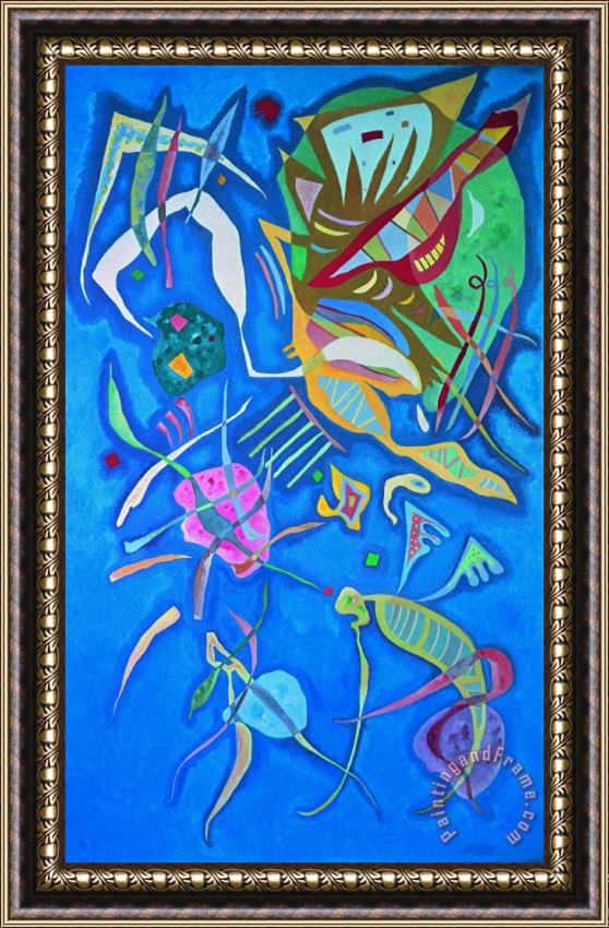 Wassily Kandinsky Grouping 1937 Framed Painting