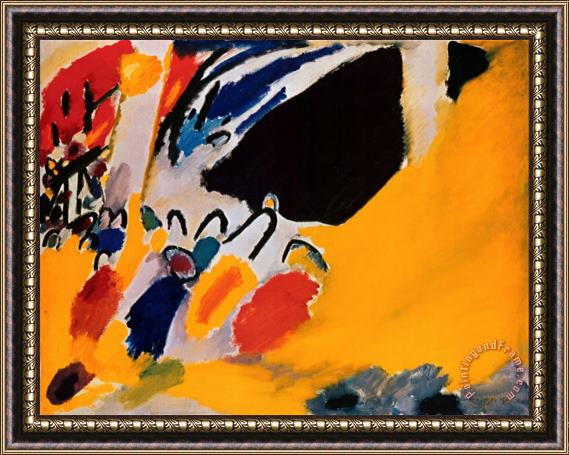 Wassily Kandinsky Impression III Concert 1911 Framed Print