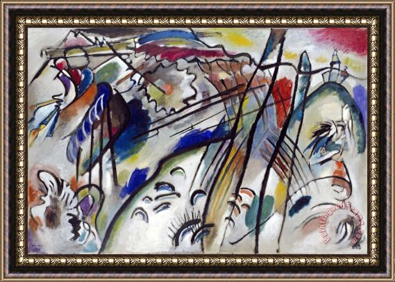 Wassily Kandinsky Improvisation 28 (second Version), 1912 Framed Painting