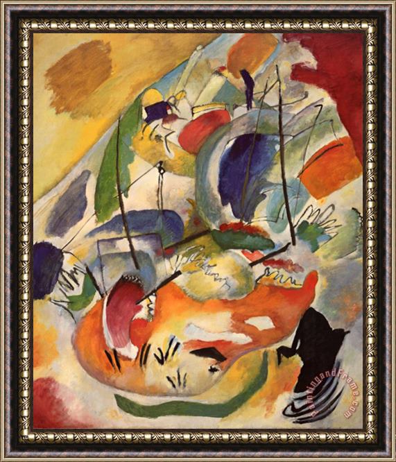 Wassily Kandinsky Improvisation 31 Framed Painting