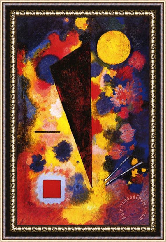 Wassily Kandinsky Multicolored Resonance C 1928 Framed Print