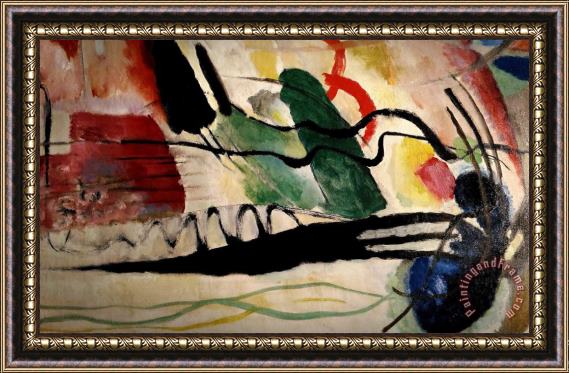 Wassily Kandinsky My Journey Framed Print