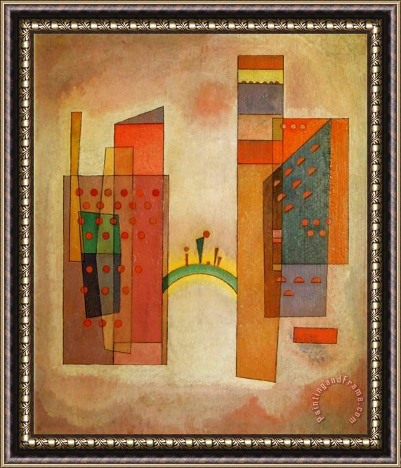 Wassily Kandinsky The Bridge Framed Painting