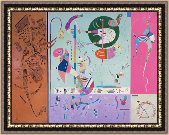 Wassily Kandinsky Various Parts 1940 Framed Painting