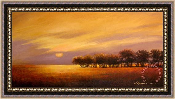 Wendy Kroeker Tarde Vistoso (gorgeous Evening) Framed Painting