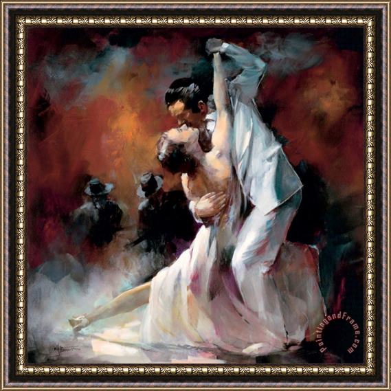 willem haenraets Tango Argentino I Framed Painting