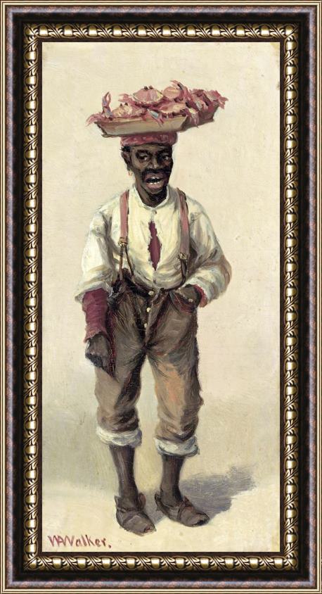 William Aiken Walker Crab Seller Framed Painting