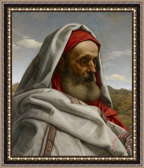 William Dyce Eliezer Of Damascus Framed Painting