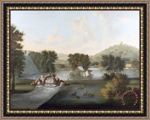 William Hannan West Wycombe Park Framed Painting