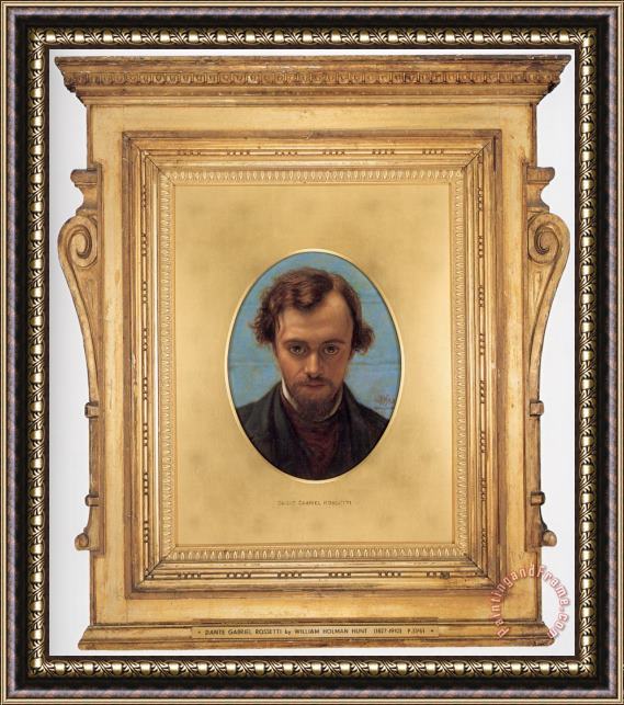William Holman Hunt Dante Gabriel Rossetti Framed Print