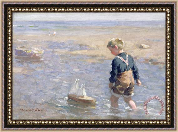 William Marshall Brown The Toy Boat Framed Print