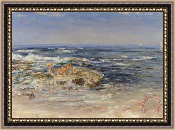 William Mc Taggar The Atlantic Surf Framed Painting