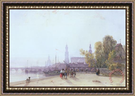 William Wyld Dresden Framed Painting
