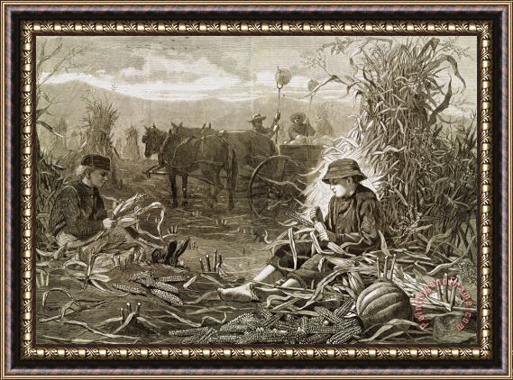 Winslow Homer The Last Days of Harvest Framed Print