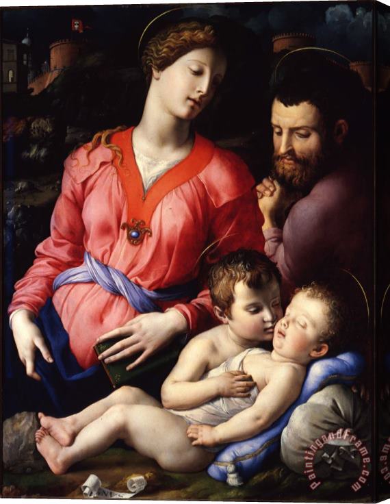 Agnolo Bronzino The Madonna Panciatichi Stretched Canvas Print / Canvas Art