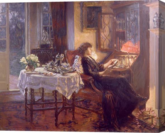 Albert Chevallier Tayler The Quiet Hour Stretched Canvas Painting / Canvas Art