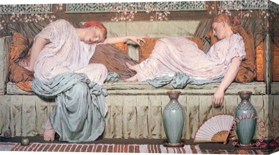 Albert Joseph Moore Apples Stretched Canvas Painting / Canvas Art