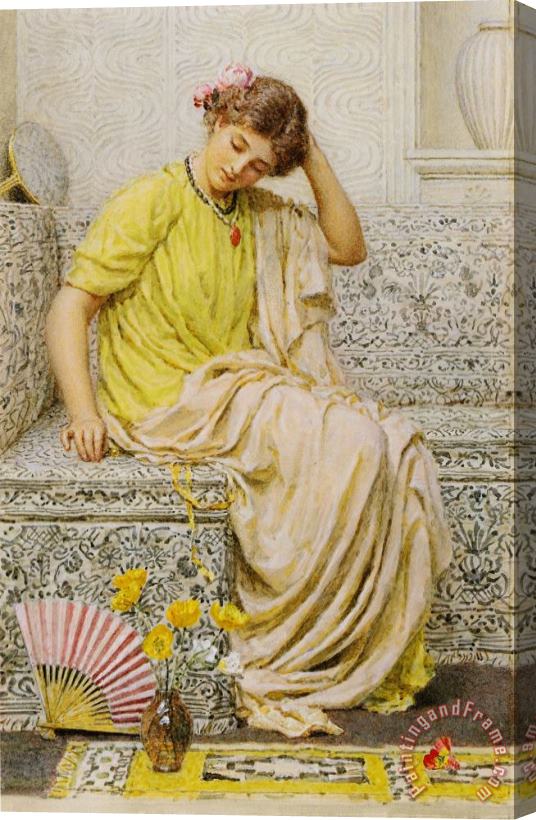 Albert Joseph Moore Hairpins Stretched Canvas Painting / Canvas Art