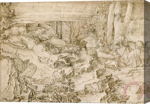 Albrecht Durer Agony in The Garden 2 Stretched Canvas Print / Canvas Art