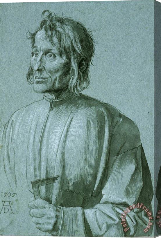 Albrecht Durer The Architect Hieronymus Von Augsburg Stretched Canvas Print / Canvas Art