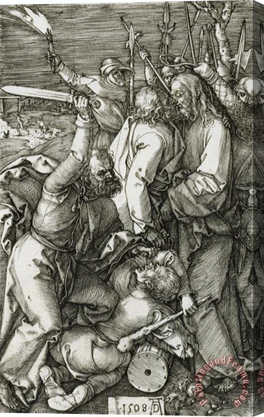 Albrecht Durer The Betrayal of Christ Stretched Canvas Print / Canvas Art