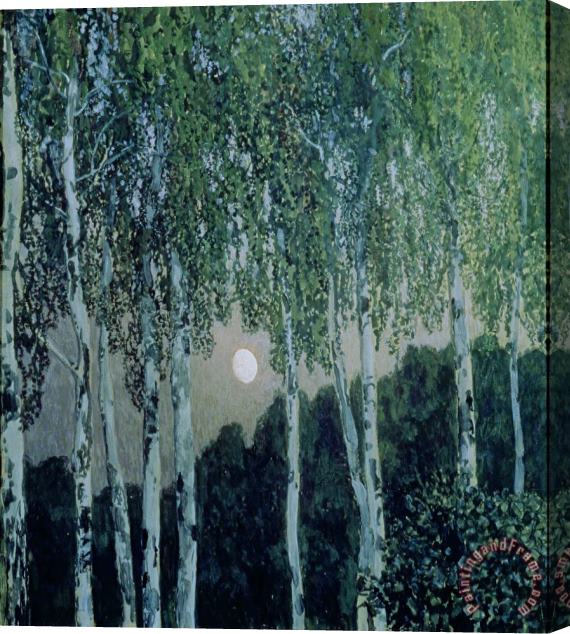 Aleksandr Jakovlevic Golovin Birch Trees Stretched Canvas Painting / Canvas Art
