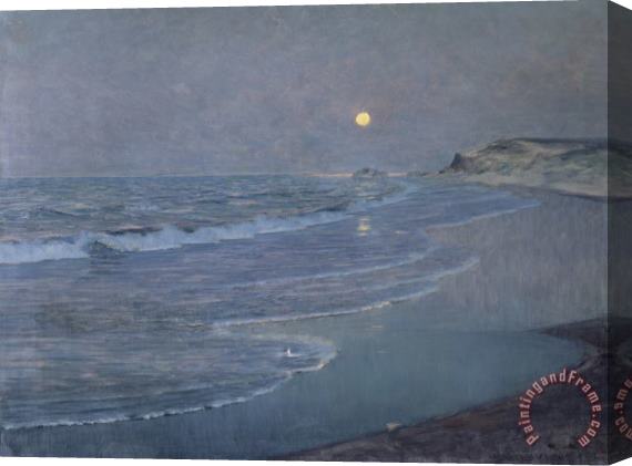 Alexander Harrison Seascape Stretched Canvas Painting / Canvas Art