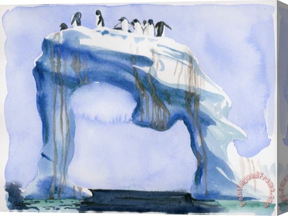 Alexis Rockman Untitled (antarctica 4) Stretched Canvas Print / Canvas Art
