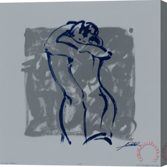 alfred gockel Body Language Ix Stretched Canvas Painting / Canvas Art