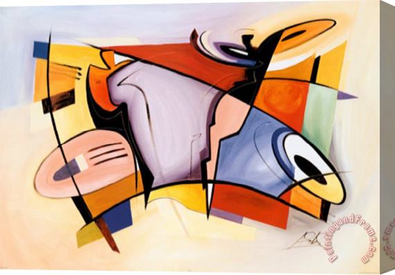alfred gockel Celebration Stretched Canvas Painting / Canvas Art