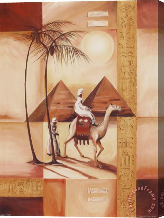 alfred gockel Desert Dreams I Stretched Canvas Painting / Canvas Art