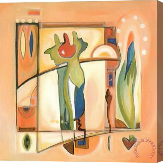 alfred gockel Fun in The Sun VI Stretched Canvas Painting / Canvas Art