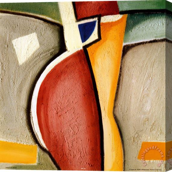 alfred gockel Stone Free Ii Stretched Canvas Painting / Canvas Art