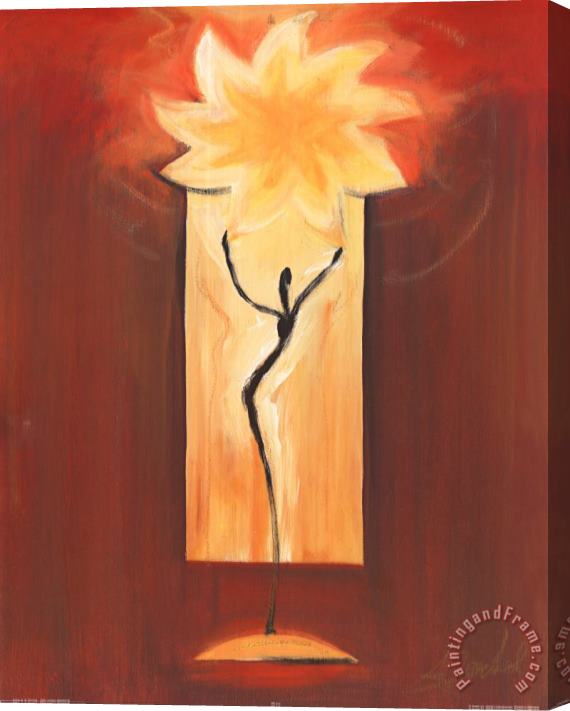 alfred gockel Sun Dance Stretched Canvas Print / Canvas Art