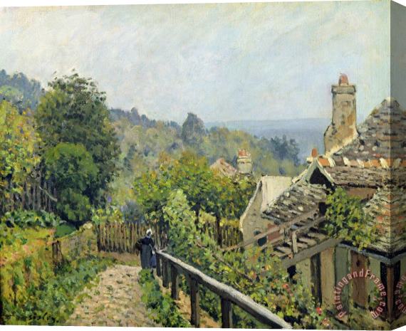 Alfred Sisley The Heights at Marly Stretched Canvas Print / Canvas Art