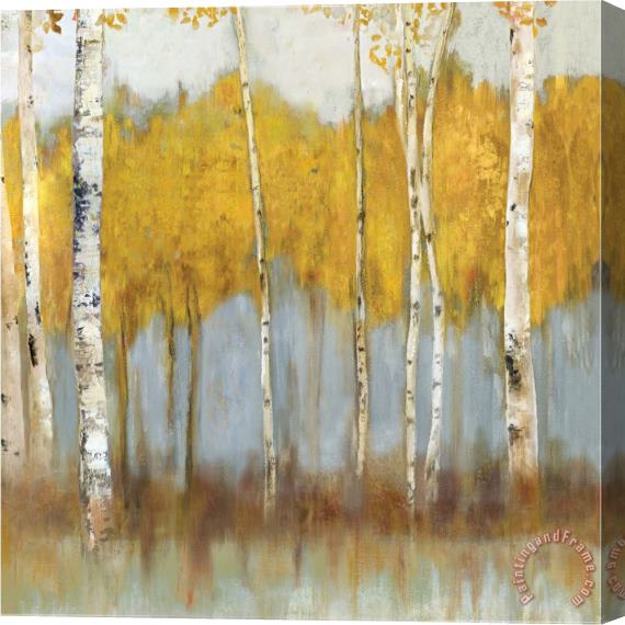Allison Pearce Golden Grove II Mini Stretched Canvas Print / Canvas Art