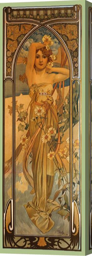 Alphonse Marie Mucha Eclat Du Jour Stretched Canvas Print / Canvas Art Alphonse Marie Mucha Eclat Du Jour Stretched Canvas Print / Canvas Art