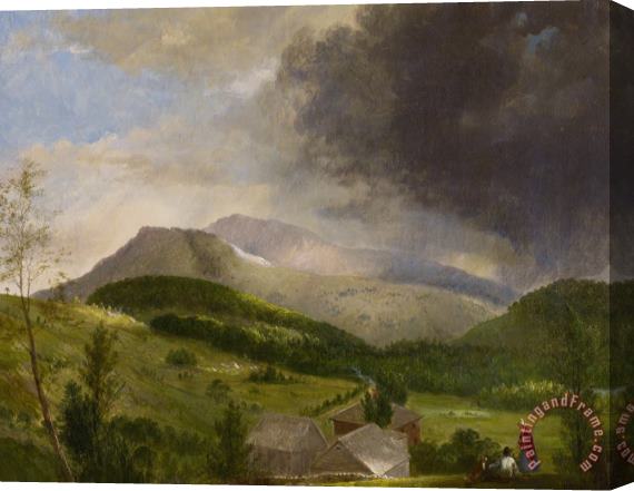 Alvan Fisher Approaching Storm White Mountains Stretched Canvas Painting / Canvas Art