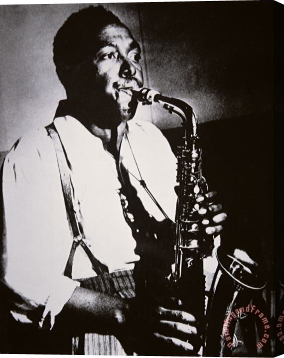 American School Charlie Parker Stretched Canvas Painting / Canvas Art