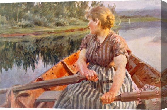 Anders Leonard Zorn Midsummer Night Stretched Canvas Painting / Canvas Art