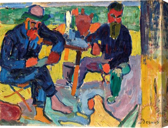 Andre Derain Matisse Et Terrus, 1905 Stretched Canvas Painting / Canvas Art