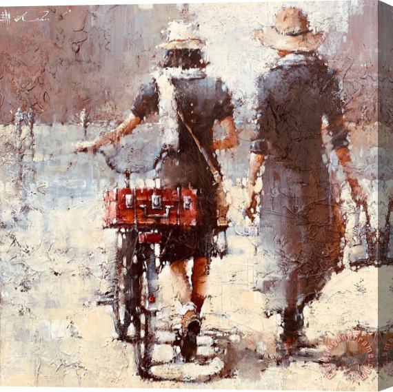 Andre Kohn Sisters, Series #14, 2020 Stretched Canvas Print / Canvas Art