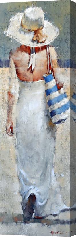 Andre Kohn The Day Off Series # 24 Stretched Canvas Print / Canvas Art
