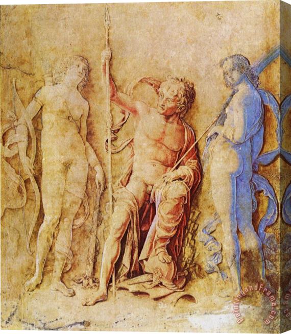 Andrea Mantegna Mars, Venus, And Diana Stretched Canvas Print / Canvas Art