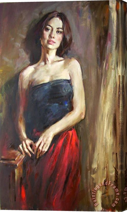 Andrew Atroshenko Awaiting Stretched Canvas Painting / Canvas Art