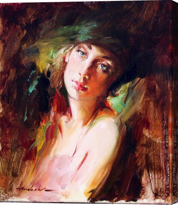 Andrew Atroshenko Knowing Stretched Canvas Painting / Canvas Art