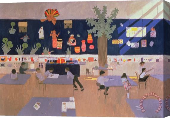 Andrew Macara Classroom Stretched Canvas Painting / Canvas Art