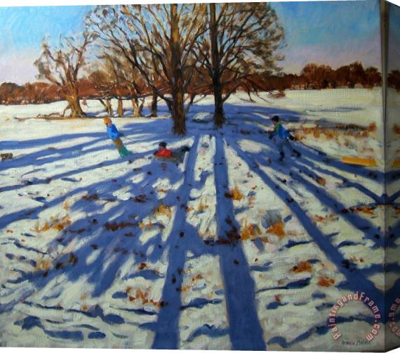 Andrew Macara Midwinter Stretched Canvas Painting / Canvas Art